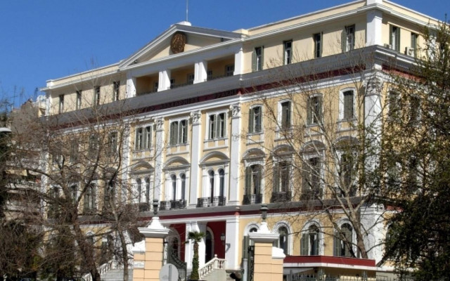 Διαμαρτυρία φοιτητών για τις εστίες έξω από το υπ. Μακεδονίας - Θράκης