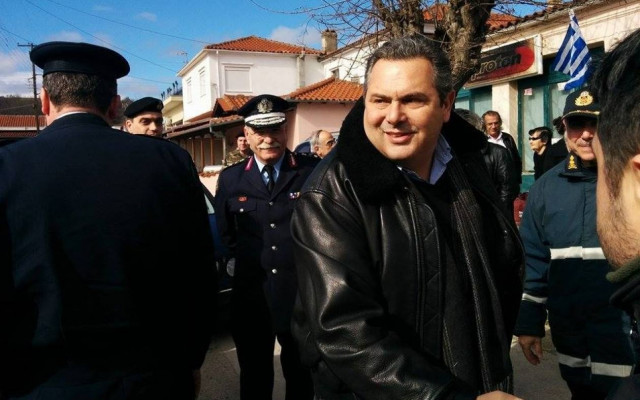 Την επανασύσταση των ΜΟΜΑ ανακοίνωσε από τον Έβρο ο Καμμένος