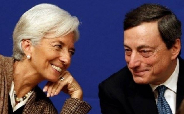 Ντράγκι και Λαγκάρντ στο Eurogroup της Τετάρτης