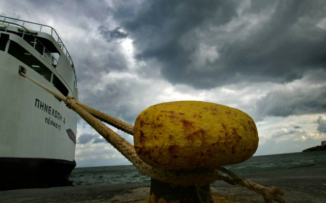 Κακοκαιρία: Απαγορευτικό απόπλου λόγω θυελλωδών ανέμων