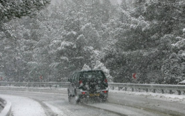 Κρύο και χιόνια και στη Κύπρο