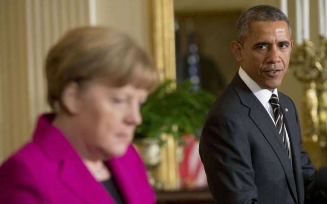 Υπέρ μιας διπλωματικής λύσης στην Ουκρανία Μέρκελ και Ομπάμα (video)