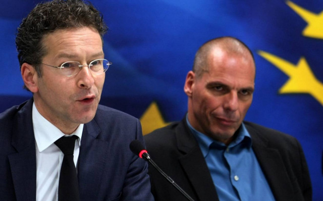 Δείπνο γαλάζιων την ώρα του Eurogroup