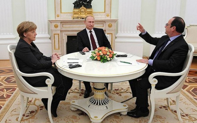 Συνάντηση κορυφής στο Μινσκ για την ουκρανική κρίση