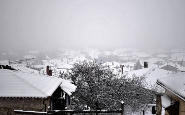 Λευκό τοπίο σε όλη τη χώρα