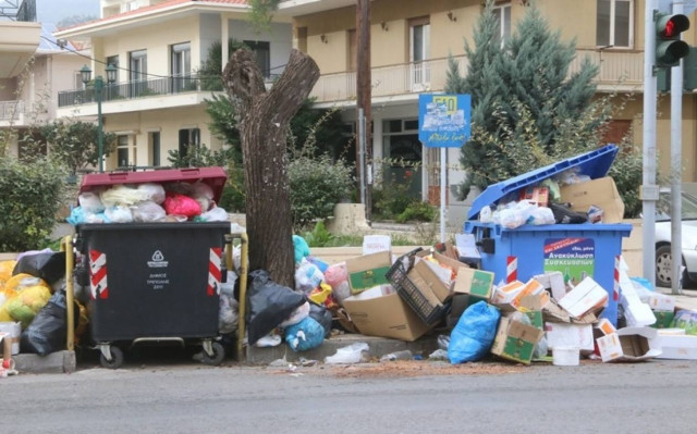 Τρίπολη: Συγκέντρωση έξω από τη χωματερή στο Λεβίδι