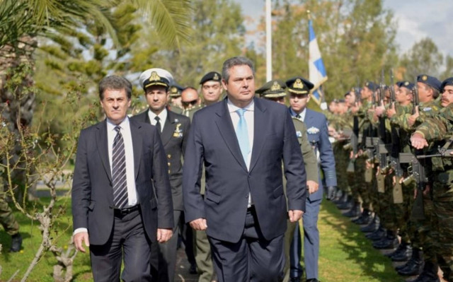 Συνάντηση Καμμένου με ΣΕΚΠΥ για την αμυντική βιομηχανία