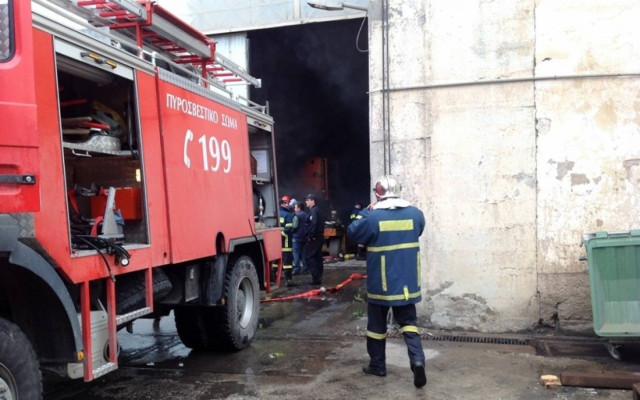 Πέλλα: Παρανάλωμα του πυρός διαλογητήριο φρούτων