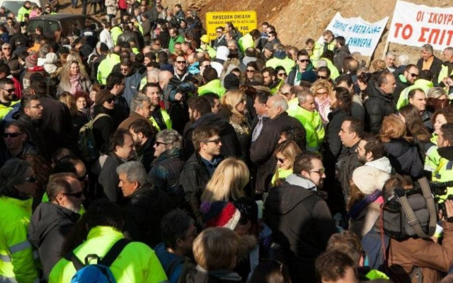 Ομαλά εξελίσσονται οι κινητοποιήσεις στις Σκουριές
