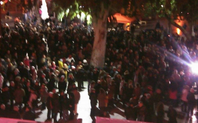 Κρήτη: Συγκεντρώσεις υπέρ των θέσεων της ελληνικής κυβέρνησης (photos)