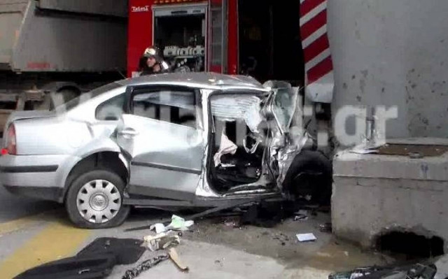 Βέροια: Νεκρός 26χρονος φοιτητής σε τροχαίο στην Εγνατία (photos&video)