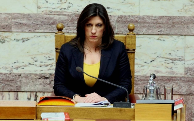 Συνάντηση της Ζωής Κωνσταντοπούλου με τον Ερίκ Τουσέν