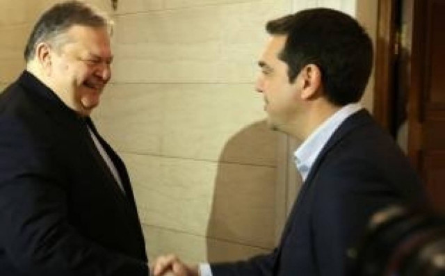 Βενιζέλος: Τι είπε μετά τη συνάντηση με τον Τσίπρα