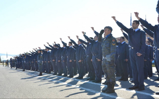 Τρίπολη: Παρουσία ΑΝΥΕΘΑ στην τελετή ορκωμοσίας νεοσυλλέκτων σμηνιτών (pics)