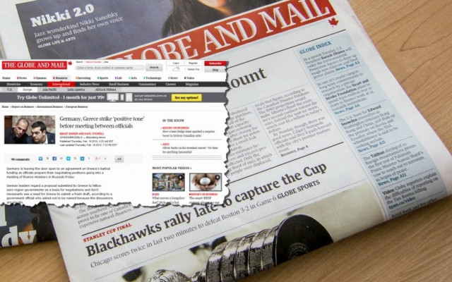 Στο επίκεντρο του καναδικού Τύπου η ελληνική διαπραγμάτευση