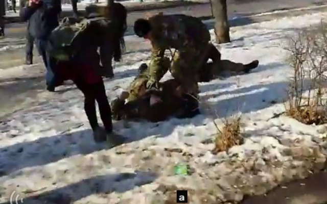 Βίντεο ντοκουμέντο από την βομβιστική επίθεση στο Χάρκοβο (video)