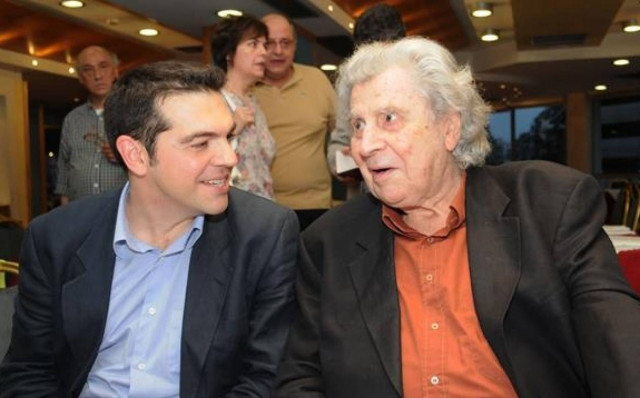 Συνάντηση Αλ. Τσίπρα - Μίκη Θεοδωράκη την Τρίτη