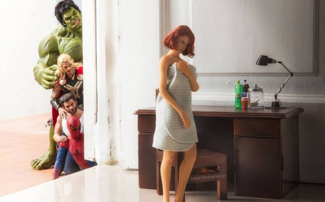 Η κρυφή ζωή των σούπερ-ηρώων! (photos)