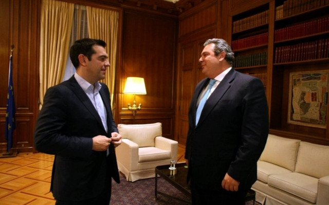 Συνάντηση Τσίπρα – Καμμένου το μεσημέρι