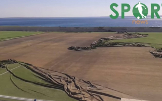 Ανεμοστρόβιλος κατέστρεψε γήπεδο στον Κουτσουρά Ιεράπετρας (video)