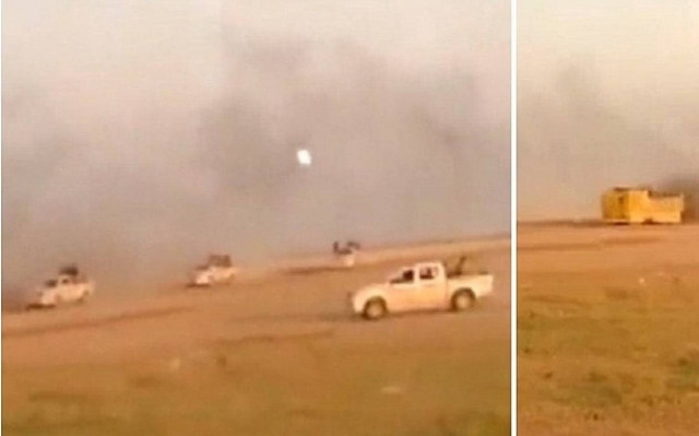 Ιράκ: Είδαν έντρομοι κομβόι τζιχαντιστών να πλησιάζει το σπίτι τους (video)