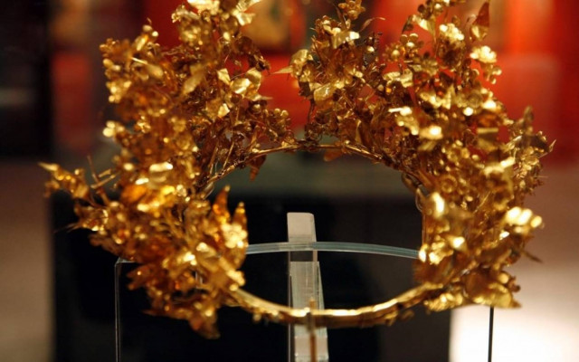 Κοζάνη: Χρυσά μακεδονικά στεφάνια στο αρχαιολογικό μουσείο