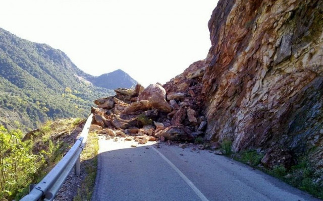 Μεγάλη κατολίσθηση στα Ιωάννινα