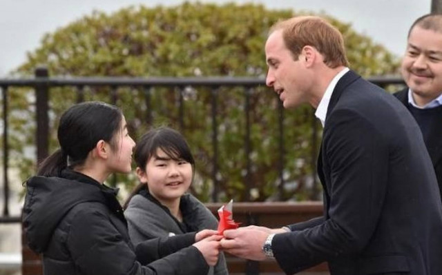 Ο πρίγκιπας Ουίλιαμ στην περιοχή που επλήγη από το τσουνάμι