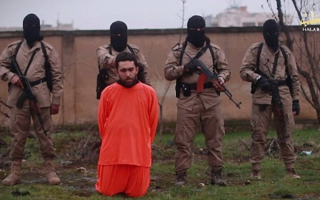 Νέο βίντεο με εκτέλεση ομήρου από το Ισλαμικό Κράτος (video)