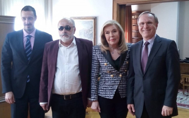 Συνάντηση Κουρουμπλή-Μ. Βαρδινογιάννη για το έργο του Συλλόγου «ΕΛΠΙΔΑ»