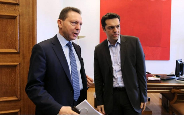 Τηλεφωνική επικοινωνία Τσίπρα- Στουρνάρα