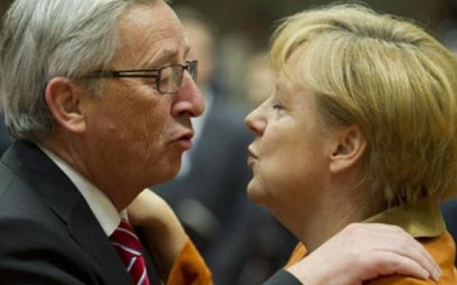 Ουκρανία και Ελλάδα στο μενού της συνάντησης Γιούνκερ- Μέρκελ