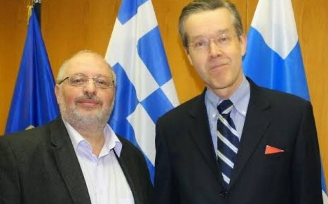 Ήσυχος: Συνάντηση με πρέσβη Φινλανδίας για θέματα άμυνας