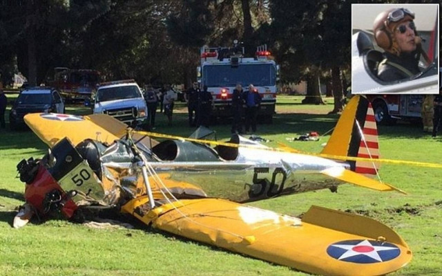 Στο νοσοκομείο ο Χάρισον Φορντ έπειτα από πτώση αεροπλάνου (video)