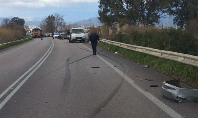 Tροχαίο στην εθνική οδό Αντιρρίου - Ιωαννίνων (photos)