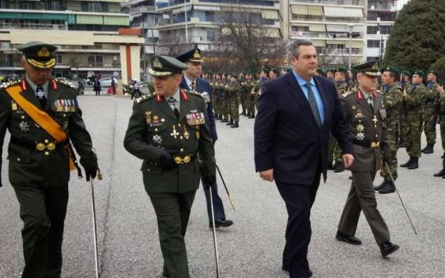 «Αλλαγή σκυτάλης» στην 1η Στρατιά παρουσία Καμμένου(pics)