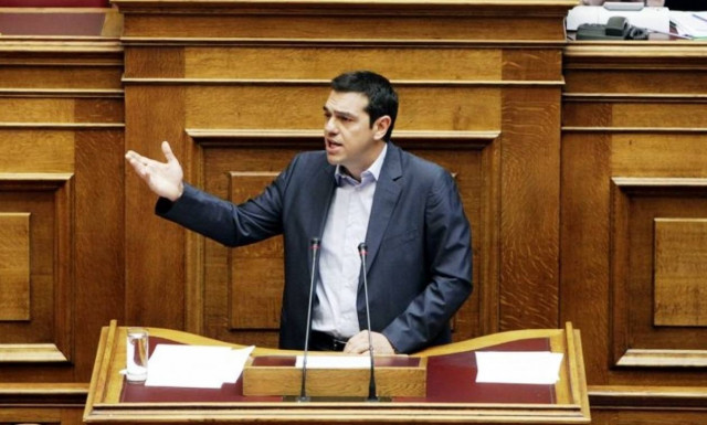 LIVE: Η ομιλία Τσίπρα για τις γερμανικές αποζημιώσεις