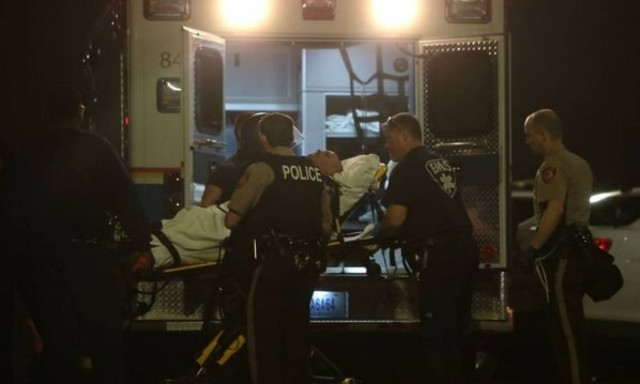 ΗΠΑ: Πυρά έξω από την αστυνομική διεύθυνση του Φέργκιουσον