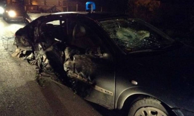 Αλίαρτος: Εμβόλισε περιπολικό μετά από κινηματογραφική καταδίωξη