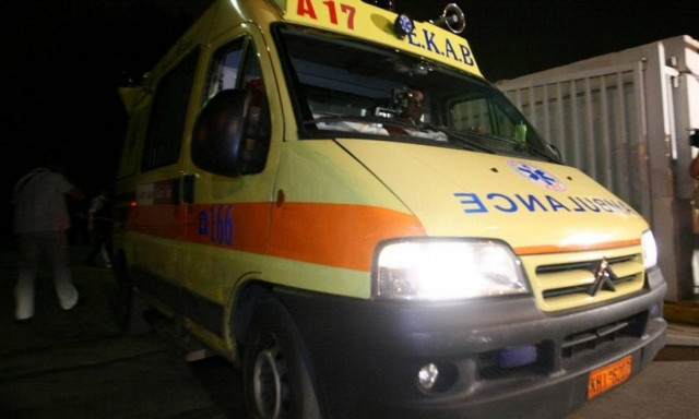 Ηράκλειο: Ένας νεκρός και ένας τραυματίας μετά από μετωπική σύγκρουση