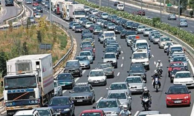 Τροχαίο ατύχημα στην έξοδο της Μεταμόρφωσης