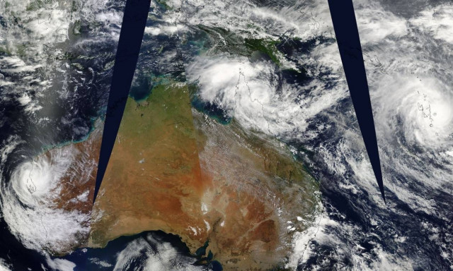 Οι κυκλώνες από τις φωτογραφίες της NASA (photos)