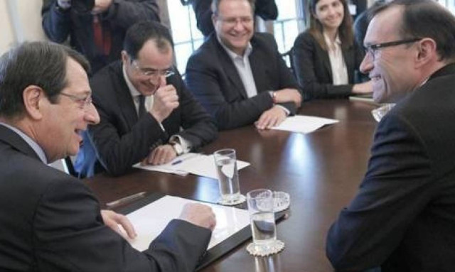 Κυπριακό: Συναντήσεις 'Αιντε με Αναστασιάδη-Έρογλου