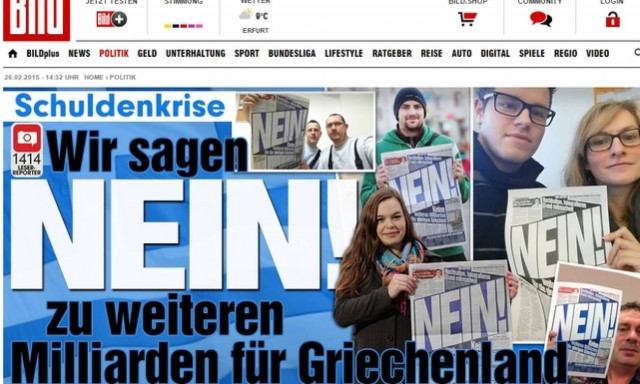 Νέο ανθελληνικό «χτύπημα» της Bild: To προκλητικό ερωτηματολόγιο στους βουλευτές