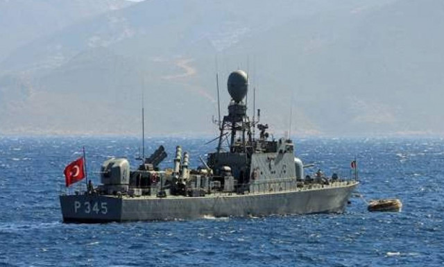 Το τουρκικό «TCG Pouraz» σε ελληνικά χωρικά ύδατα