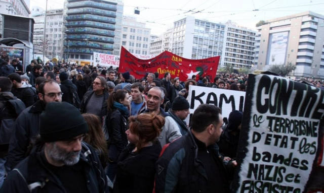 Αντιρατσιστικές συγκεντρώσεις στο κέντρο της Αθήνας