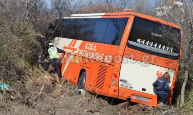 Εκτροπή λεωφορείου: «Είχαμε Άγιο», λένε οι επιβάτες