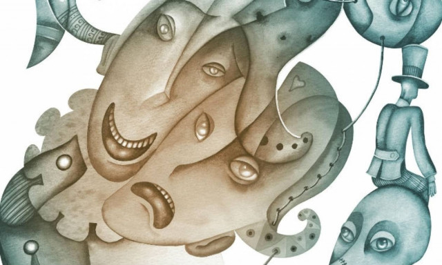 Θεσσαλονίκη: Από μαριονέτες γέμισε το φουαγιέ του δημαρχείου