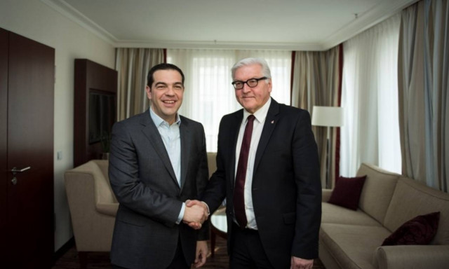 Συνάντηση Τσίπρα με Στάινμαγιερ