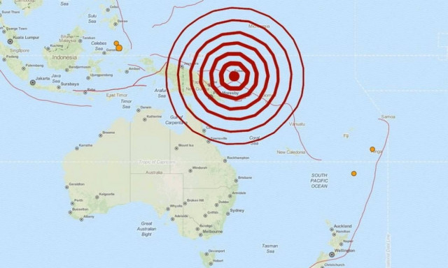 Ισχυρός σεισμός 7,7 Ρίχτερ στην Παπούα – Νέα Γουινέα